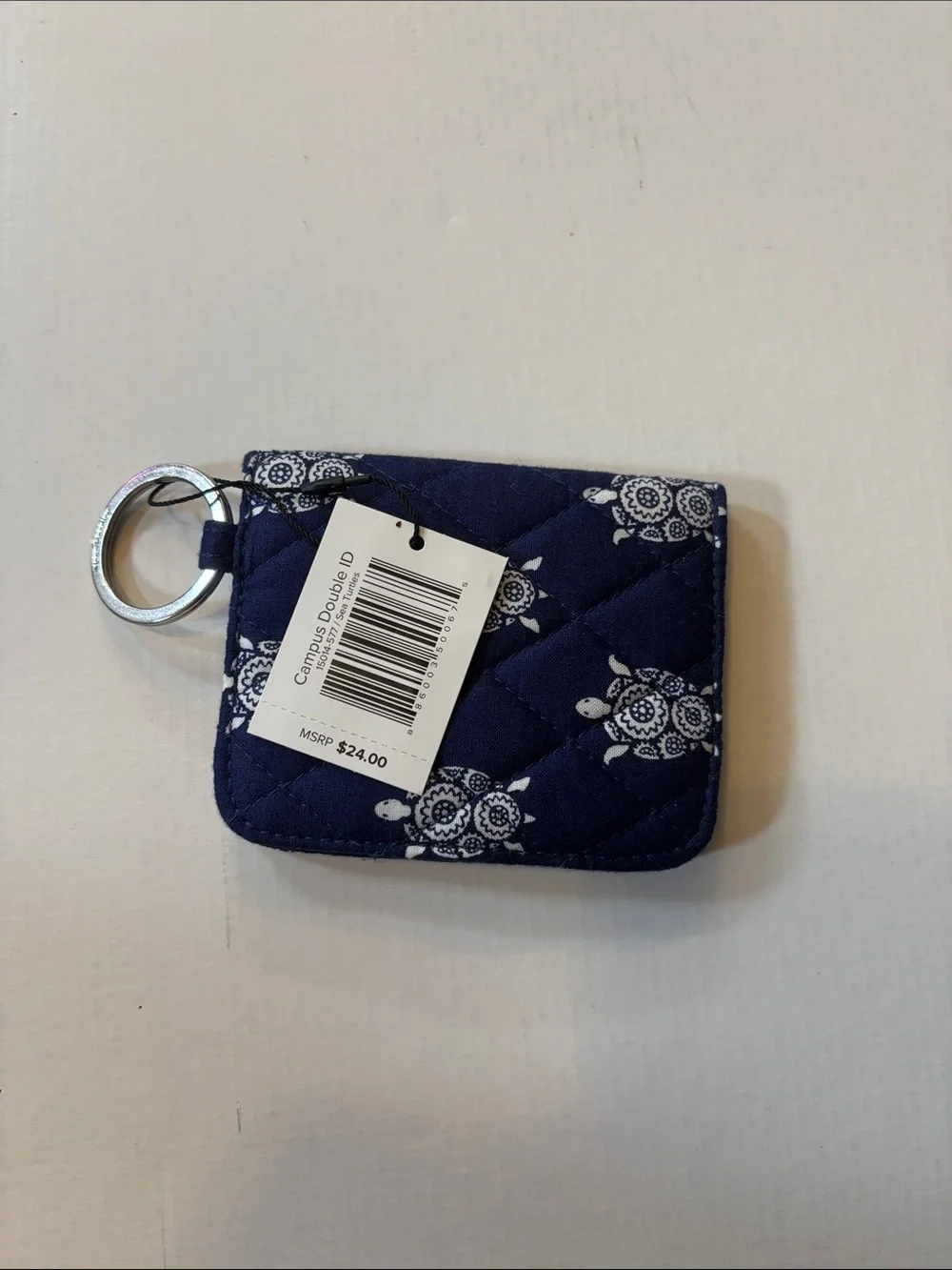 Vera Bradley Campus Double ID Sea Turtles